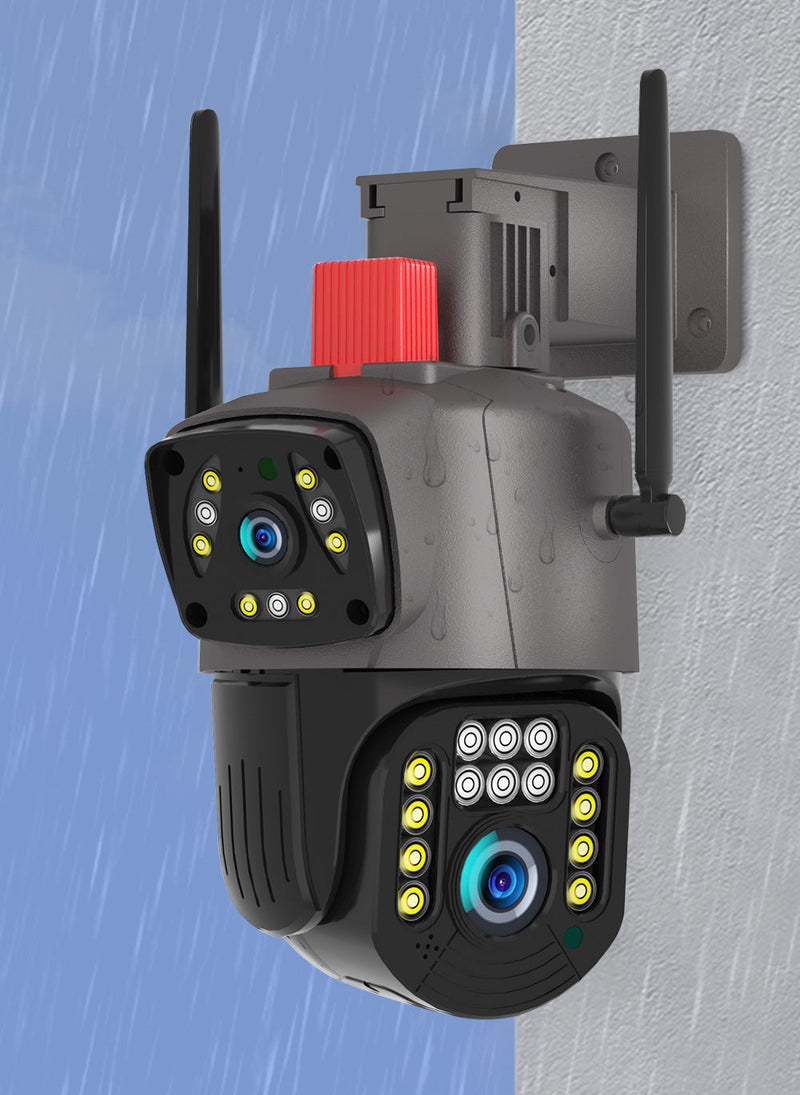 (PAGUE 1, LEVE 2 )Camera Full HD 1480p ,A prova de água Resistente a chuva com conexão wi-fi sensor de movimento e infra-vermelho para gravações noturnas!